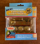 2005 Learning Curve Wooden Train Australian 60 Year Gold Thomas! New!. Price: $85.00.