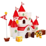 Nintendo Mushroom Kingdom Castle Playset Including Exclusive 2.5'/6CM Bowser Act New. Price: $45.68.