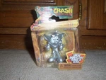 New, Jakks Pacific Crash Bandicoot Thunbs Up Silver 2.5" Action Figure. Price: $11.00.