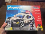 New! Playmobil City Action Police Car Cruiser With Flashing Lights. Price: $30.00.