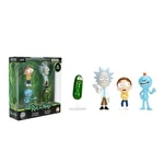 Set Of 4 Diecast Figures "rick And Morty" Tv Series Metalfigs By Jada 36696 New. Price: $29.90.