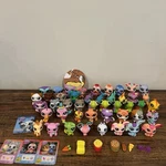 Littlest Pet Shop G7 Lot Of 45 Figures Accessories Authentic Basic Fun Used. Price: $180.00.