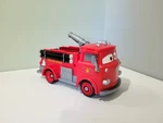 Disney Pixar Cars Stunt & Splash Red Firetruck Emergency Vehicle 2020 Mattel Toy Used. Price: $10.00.