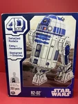 Star Wars R2-D2 Cardstock Model Kit Spin Master 4D Build 201 Pc. New Sealed Box. Price: $12.99.