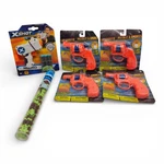 Zuru X-shot Micro Dart Blaster + 4 Cap Shooter Pistols Plus-plus Tube Lot New. Price: $28.00.