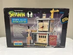 Vtg 1994 Spawn Alley Action Play Set Mcfarlane With Comic Book - In Box. Price: $139.95.