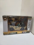 Us Army 11 Piece Desert Forces Playset Off Road Vehicle - Weapons Tools Soldiers New. Price: $19.96.
