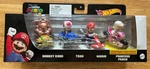 Hot Wheels Mario Kart Pack Of 4 The Super Bros. Movie GWB36-986M New. Price: $45.00.