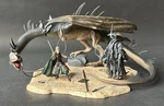 Play Along Lotr Aome Pelennor Fields W/fell Beast Witch-king Lord Of The Rings Used. Price: $79.99.