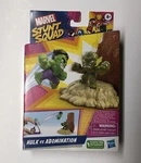 Marvel Stunt Squad The Incredible Hulk Vs. Abomination Toy Playset Hasbro Nib New. Price: $9.75.