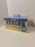 Breyer Farms Wooden Playset With 6 Stablemates Horses Carry Case 59217 New. Price: $20.00.