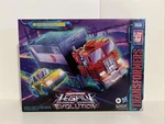 Transformers Legacy Evolution Core Class Optimus Prime & Bumblebee - New, Sealed. Price: $89.99.