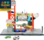 Toy Car Track Set, Spin Cyclone Wash Playset With 1:64 Scale Corvette & Tow. Price: $67.99.