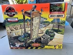 Matchbox Action System Jurassic Park Site Mercedes Aav Garage Playset New. Price: $60.00.