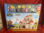Nintendo Super Mario Deluxe Mushroom Kingdom Castle Playset New. Price: $45.00.