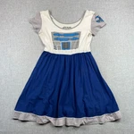 Star Wars Her Universe R2-D2 Skater Dress Youth Large Disney Parks Cosplay Pre-owned. Price: $17.95.