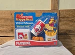 Playskool Mcdonald's Happy Meal Set Chicken Nuggets 2000 Hasbro New Sealed Htf. Price: $95.00.