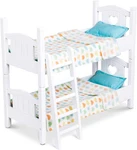 Mine To Love Wooden Play Bunk Bed For Dolls Up 18 Inches-stuffed Animals Wh New. Price: $64.99.