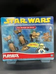 Star Wars Playskool Action Figures "fast Through The Forest" W/jedi 2002, Nib New. Price: $13.60.