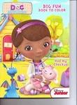 Doc Mcstuffins Big Fun Book To Color Had My Checkup - Paperback Disney Ent... Very. Price: $6.95.