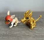 Moose Toys Treasure X Kings Gold Mini Beast Creature Dog Dragon Used. Price: $7.47.