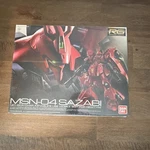 Bandai Rg MSN-04 Sazabi 1/144 Char Aznable Mobile Suit Model Kit New. Price: $69.99.