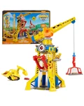 Paw Patrol, Rubble & Crew Bark Yard Crane Tower Playset New. Price: $49.95.