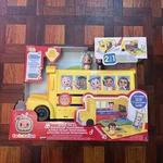 Cocomelon Transforming School Time Bus - Lights And Sounds New. Price: $18.99.