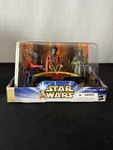 New 2003 Star Wars Attack Of The Clones Geonosian Chamber Nute Gunray. Price: $28.95.