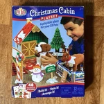 On The Shelf Pets Christmas Cabin Playset 48 Stickers Used. Price: $16.00.