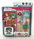 Mini Mixieq's Fire Fighter 4 Pack With Mystery Figure New. Price: $29.50.