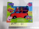 Pig Peppa's Big Family Car Vehicle Playset Hasbro Red Kids Toy 3+ New. Price: $19.94.