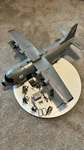 True Heroes Sentinel AB-115 Shark Plane Figure 34" Wingspan Toys Gi Joe Used. Price: $64.71.