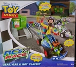 Toy Story Rc's Race ; Exclusive Car With Racing Deco! - Gear, Gas & Go Playset New. Price: $43.04.