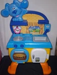 Nickelodeon Blue Clues & You! Cook-along Pretend Play Kitchen Incomplete Used. Price: $85.00.