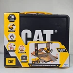 Cat Little Machines Store-n-go Playset 16PC Construction Toy Metal Case 83332 New. Price: $15.74.