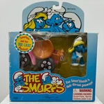 Vtg Smurfs Irwin Smurfette & Her Die Cast Roadster Figure 1996 Toy Island Peyo New. Price: $19.96.