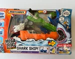 Matchbox Mega Rig Shark Ship - Near Complete With Bouns Pieces Used. Price: $89.99.