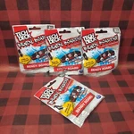 Lot Of 4 New Packs Tech Deck Bendy Finger Skateboard Blind Bags Erasers. Price: $11.00.