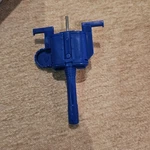 Vintage 1988 Pursuit Jet Vehicle Cops Crooks Hasbro Cannon Gun Part Used. Price: $14.00.