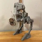 Assault Walker Hasbro Star Wars The Force Awakens 12 Storm Trooper Figure Used. Price: $7.00.