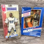 Marvin Harrison Colts Nfl & Gi Joe Stalker Action Figure Lot Used. Price: $24.99.