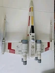 Hasbro Star Wars Giant 30 Inch X-wing Fighter Ship R2D2 Toy Sa (C-2604A #A8798) Used. Price: $75.00.