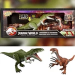 Jurassic World 2-PACK Of Dinosaur Figures Giganotosaurus & Therizinosaurus New**. Price: $89.95.