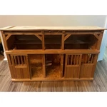 Breyer Horse Stable Wooden Barn Multi Stall Toy Farm Animal Playset Used. Price: $279.16.