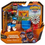 Two-pack Rubble & Crew Charger Wheeler Figure With Kinetic Build-it Sand New. Price: $15.99.