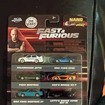 Jada Fast & Furious Nano Hollywood Rides 6 Cars Total Toyota Dodge Porsche Ford New. Price: $22.00.