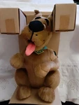 New 2003 Scooby-doo Plush Battery Operated Fm Radio Equity With Bobbing Head. Price: $150.00.