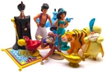 Aladdin Figure Play Set Disney Pvc Toy Jafar Jasmine Genie Rajah Iago Carpet Abu New. Price: $26.95.