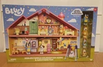 New Rare Bbc Studios Bluey Heeler Family Celebration Home & Backyard Fun Playset. Price: $110.00.
